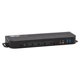 Eaton/Tripplite Prepínač KVM, 4 zariadenia, HDMI/USB 3.0, 4K 60Hz, HDR, HDCP 2.2, IR, zdieľanie USB, káble