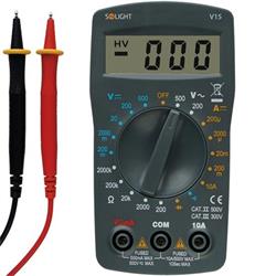 Solight multimeter, test diódy, ochrana proti preťaženiu, bzučiak